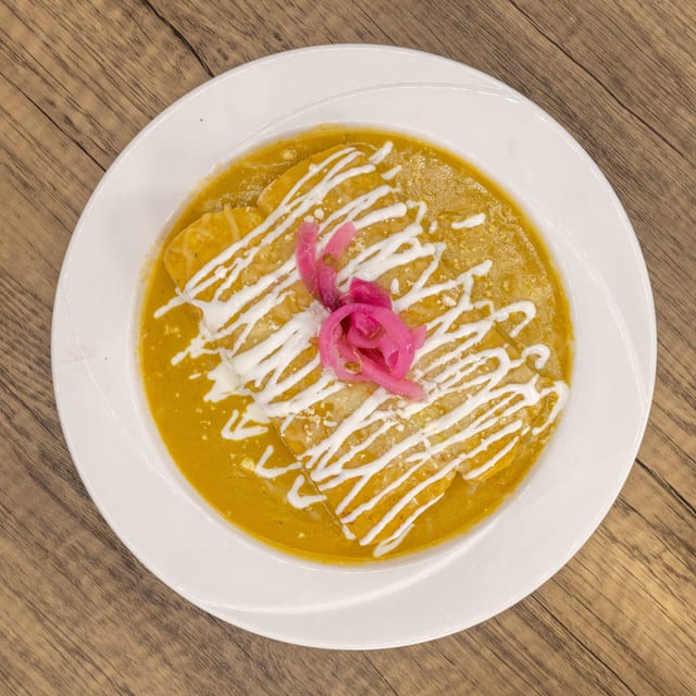 Enchiladas Suizas.